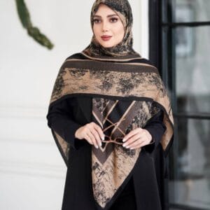 روسری نخی سیااسکارف دیور کد 1645